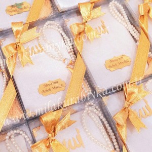 İsme Özel Hediyelik Yasin Kitabı - İnci Tesbih Seti